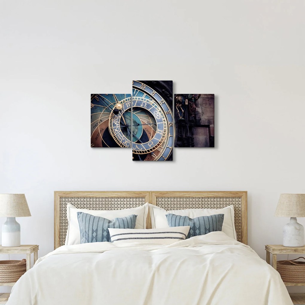 Obraz - Orloj, Praha (90x60 cm)