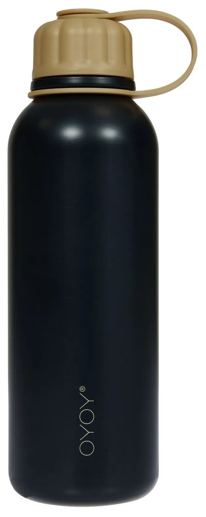 OYOY Termoska Pullo Anthracite/Camel 520 ml