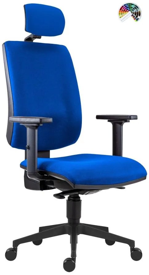 ANTARES Kancelárska stolička 1380 FLUTE čalúnenie BONDAI VISUAL MELANGE