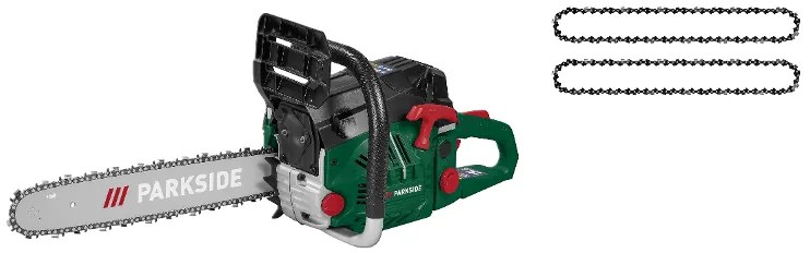Parkside® Benzínová reťazová píla Pbks 46 A1 + Náhradné pílové reťaze PEK 16 13 A1 – 16" – 1,3 mm, 2 kusy (800010867)