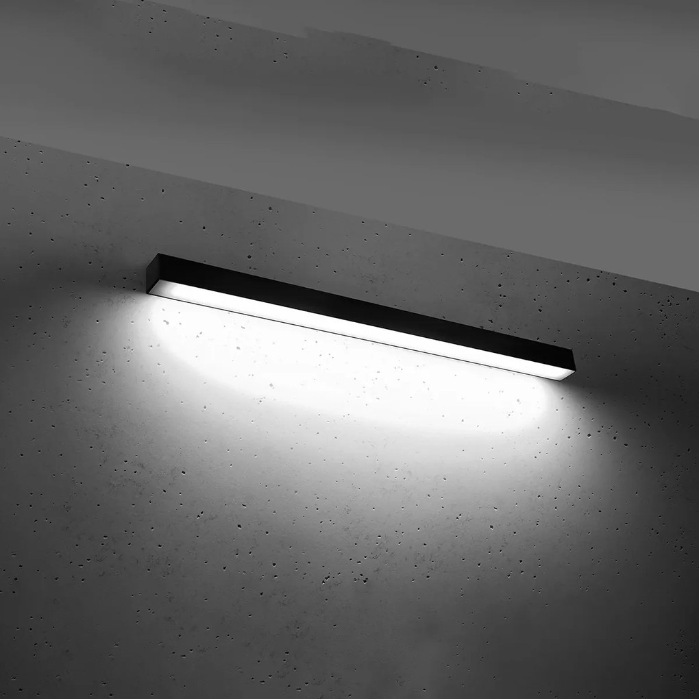 Nástenné LED svietidlo Pinne 90, 1x LED 25w, 3000k, b