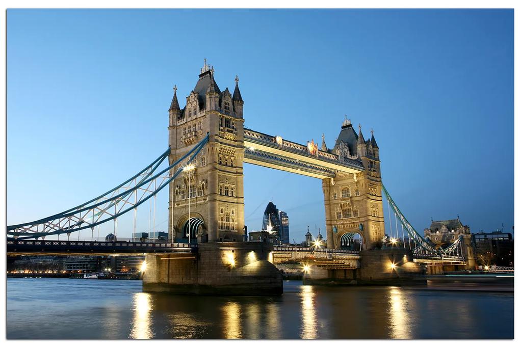 Obraz na plátne - Tower Bridge 130A (100x70 cm)