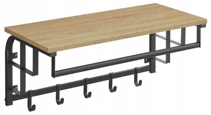 Nástenný vešiak TAYLOR SONOMA 66x30 cm