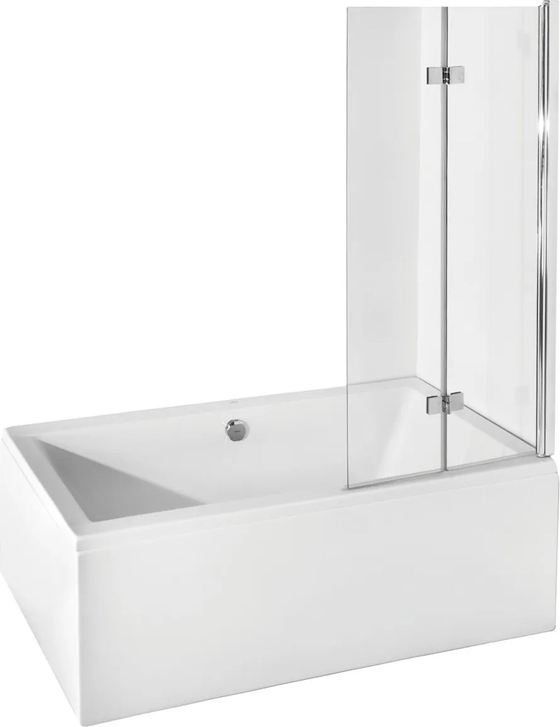 Besco Vaňová zástena PRESTIGIO 80150 (80x150 cm | Transparent)