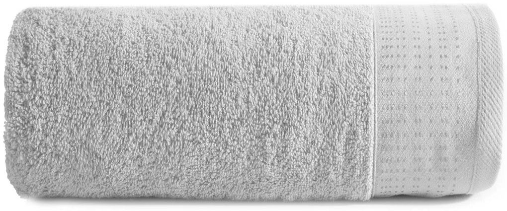 BAVLNENÝ UTERÁK STELLA SADA 3KS 70X140 CM STRIEBORNÁ