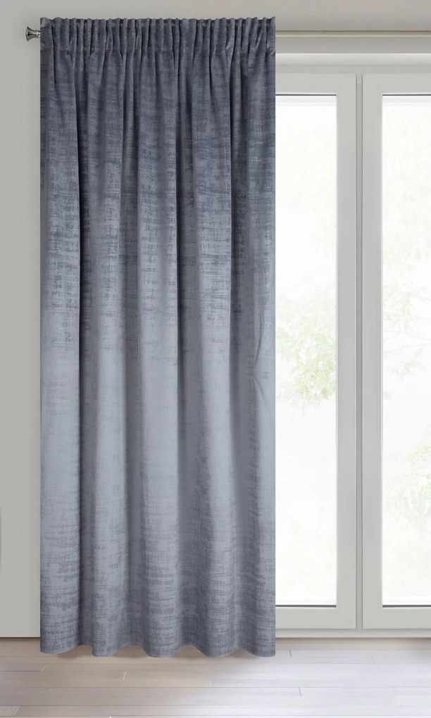 ZATEMŇOVACÍ ZÁVES NA PÁSKE DARIA 140X270 CM SIVÁ