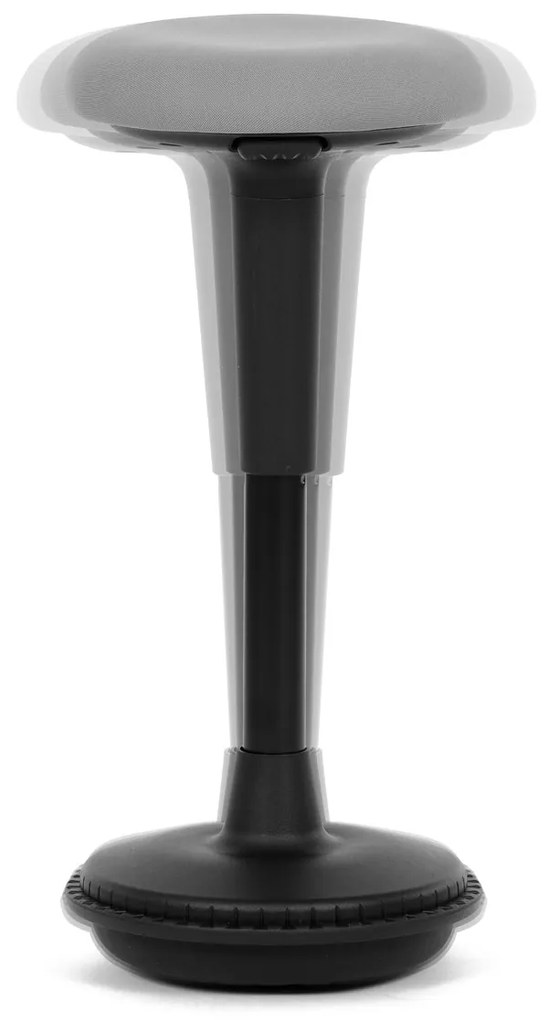 Autronic - Židle balanční, šedá - AUB-B1101 GREY