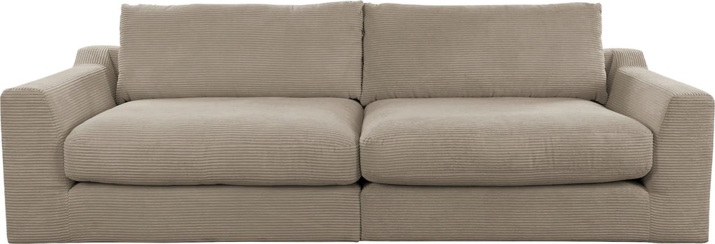XXXLutz VEĽKÁ POHOVKA, textil, taupe Sit & More - Sedačky - 000144003405