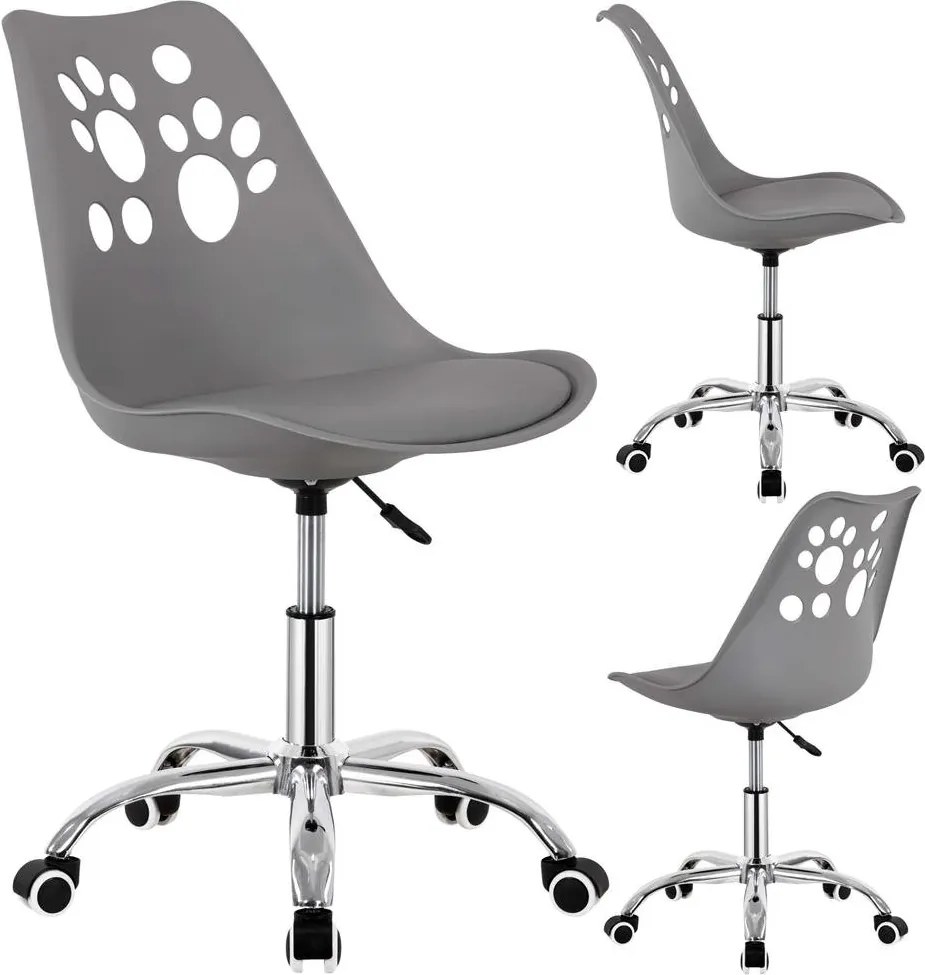 Otočná kancelárska stolička Springos HF0041 - sivá