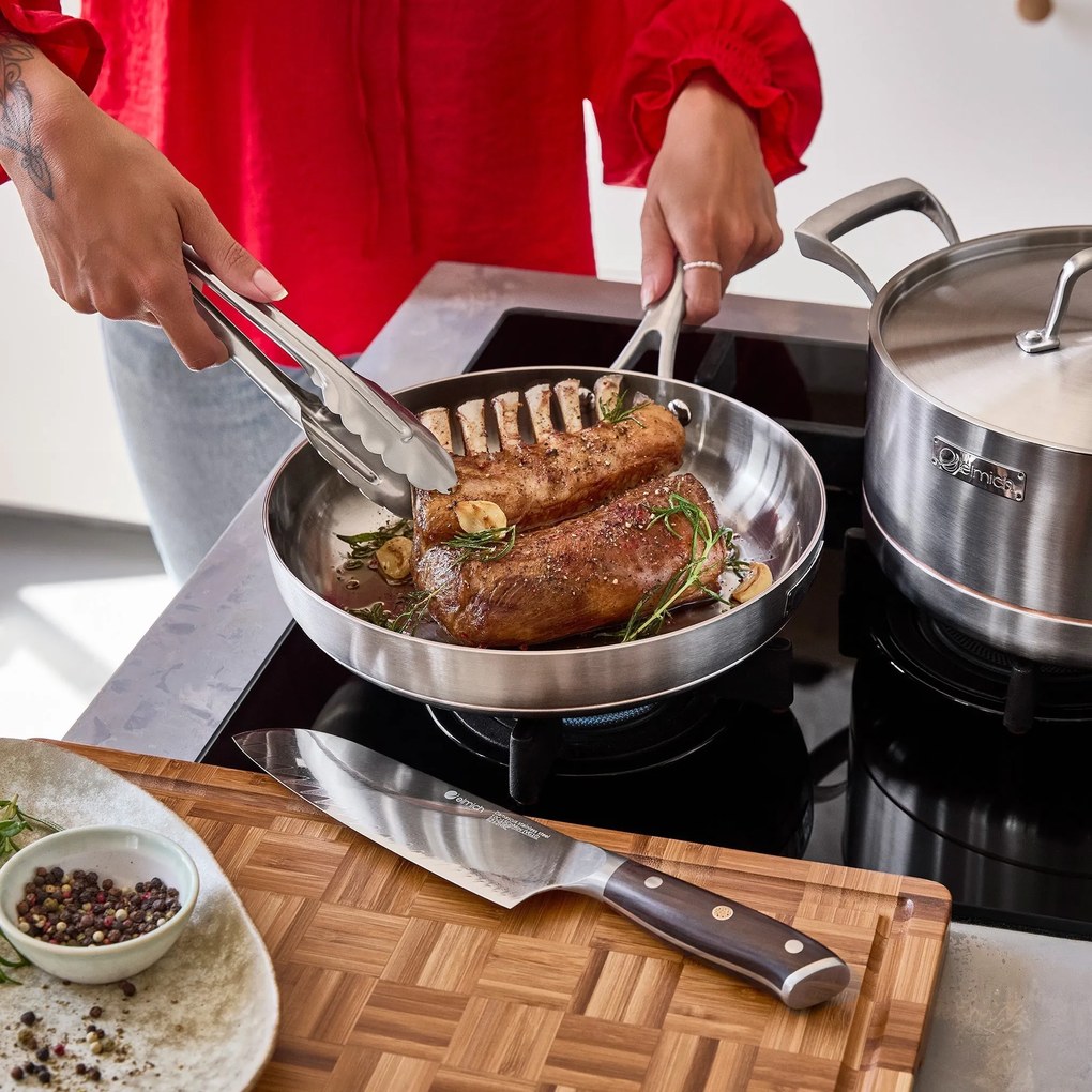 Elmich Päťvrstvová nerezová panvica Penta Copper s medeným jadrom Ø 26 cm