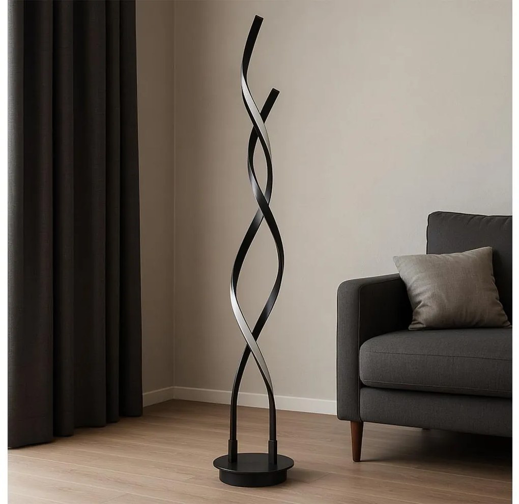 ONLI -  LED Stojacia lampa DAFNE LED/38W/230V 4000K čierna