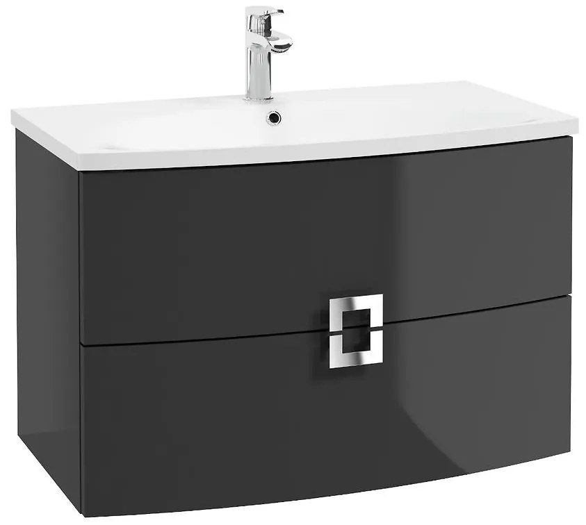 Skrinka DECO 80 grafit