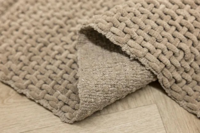 Kúpeľňový koberček MOKO svetlohnedý