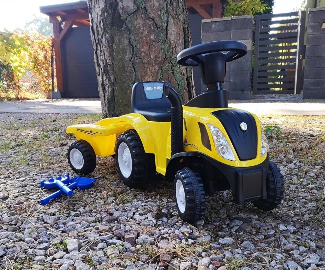 Odrážadlo New Holland T7 traktor žlté