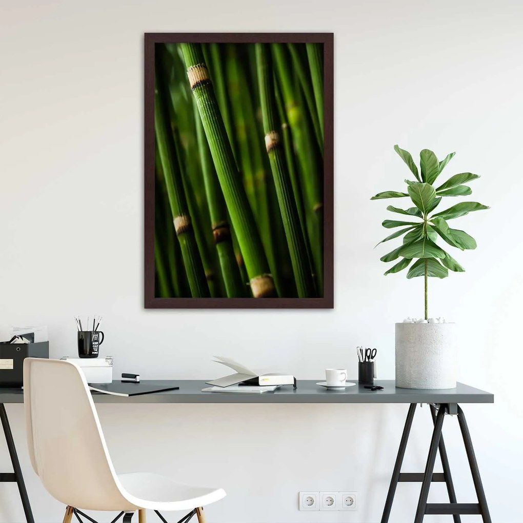 Gario Plagát Bambusový les Farba rámu: Bez rámu, Rozmery: 40 x 60 cm