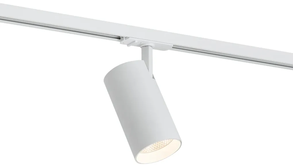 Moderný reflektor biely pre 1-fázový koľajnicový systém vrátane LED - Iconic Mark