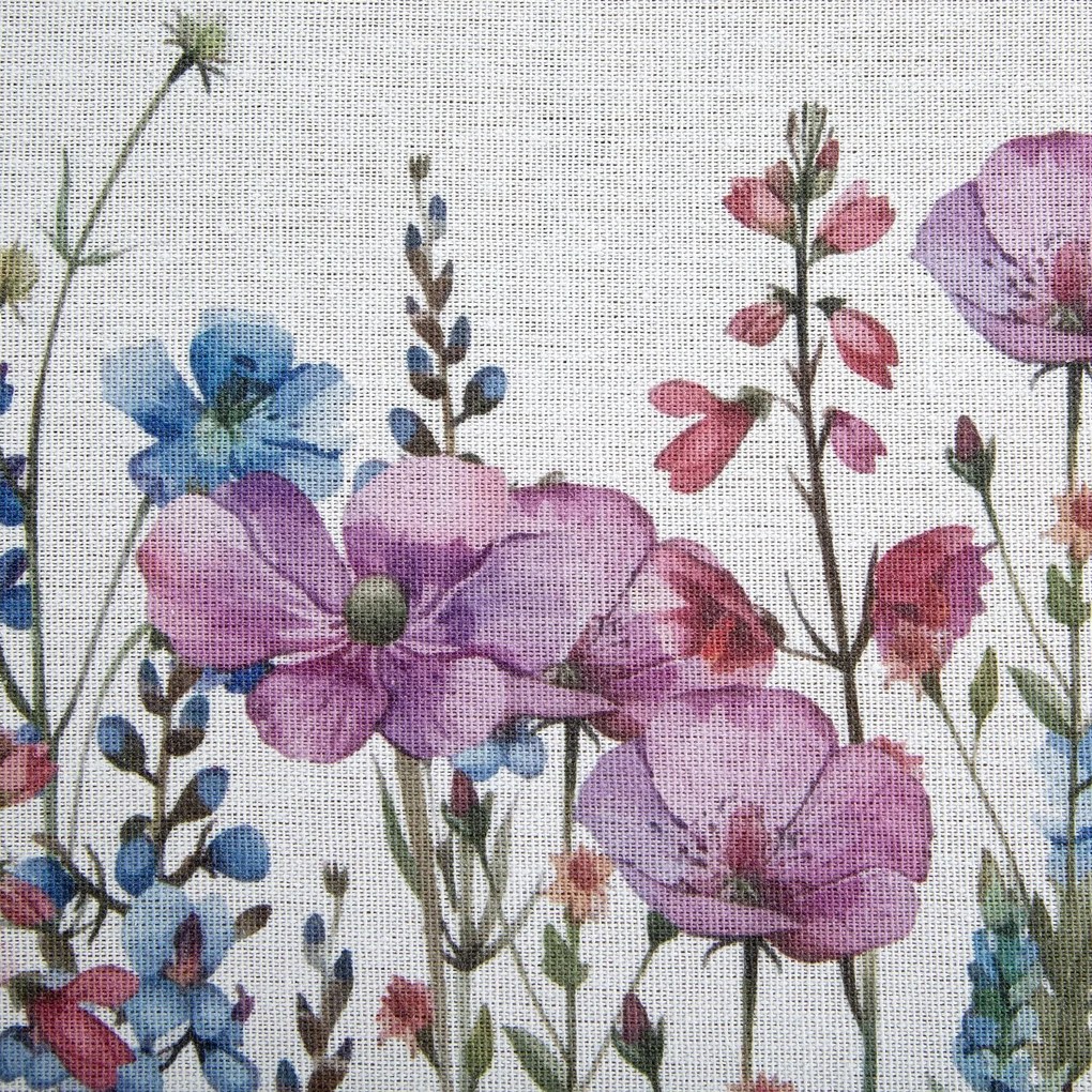 OBRUS RUBY 85X85 CM KVETY