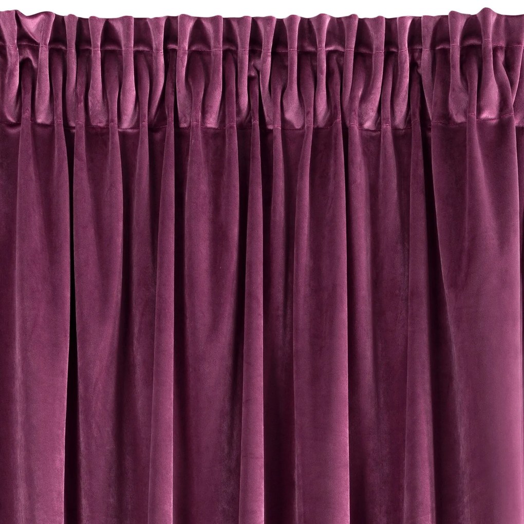 ZATEMŇOVACÍ ZÁVES NA PÁSKE RIA 140X270 CM FIALOVÁ