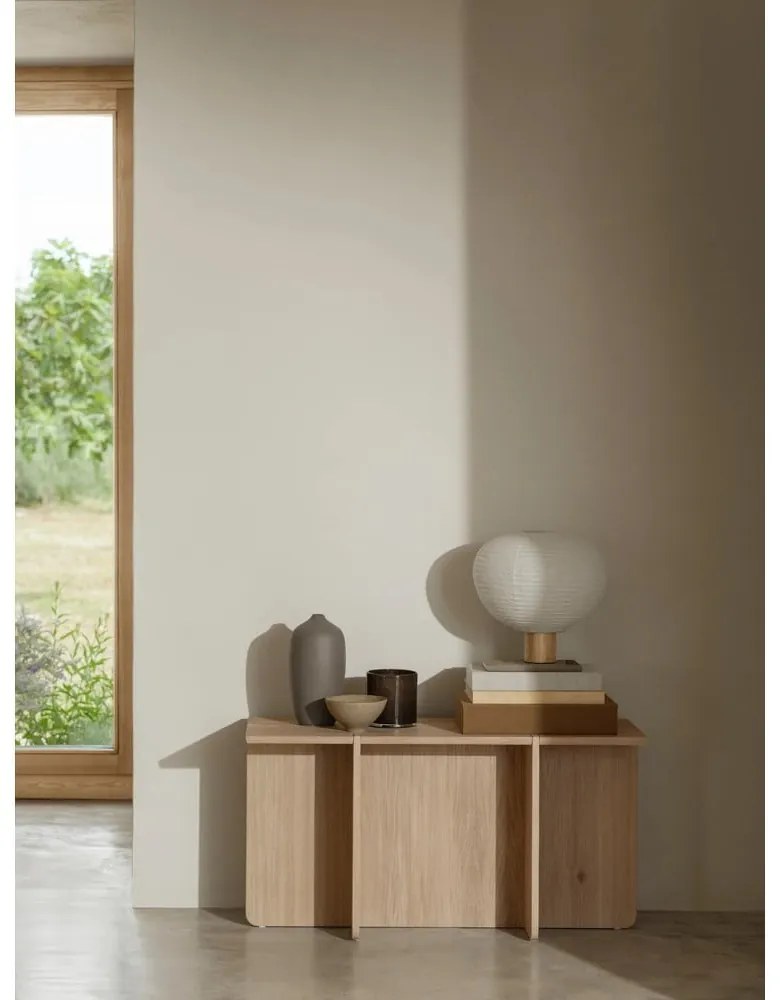 Biela stolová lampa (výška 32 cm) Kami – Blomus