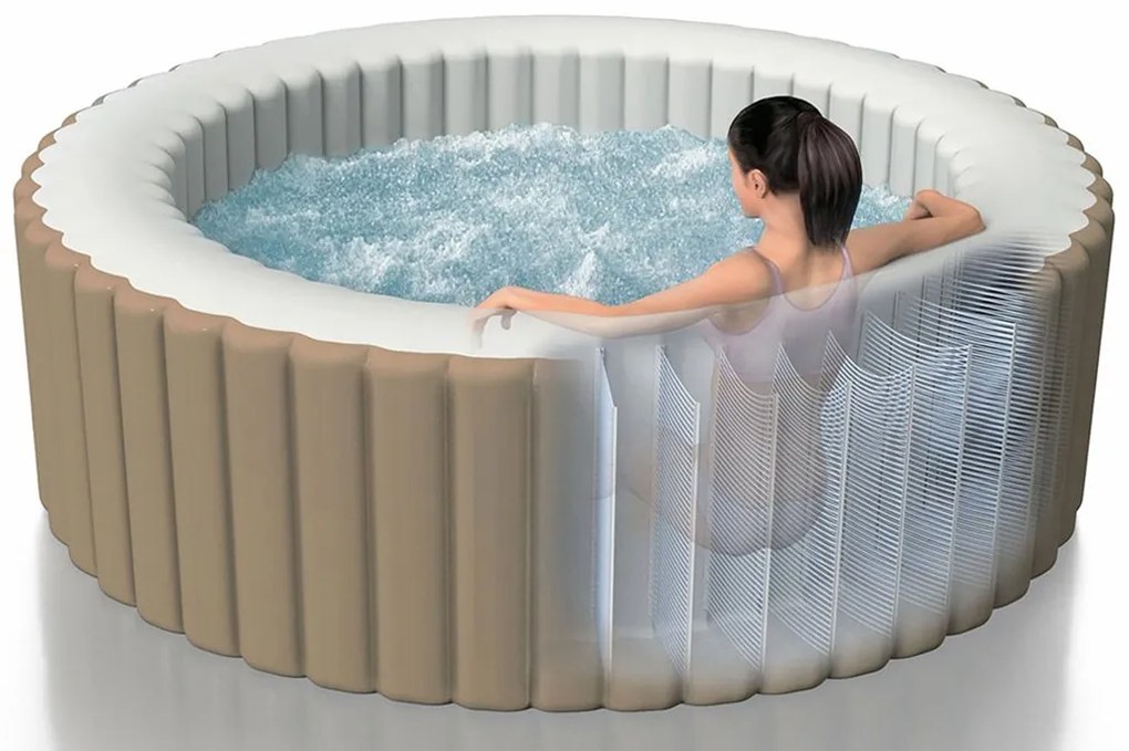 INTEX PureSpa Bubble Massage HWS 1100 Vírivka 216 x 71 cm pre 6 osôb 28428