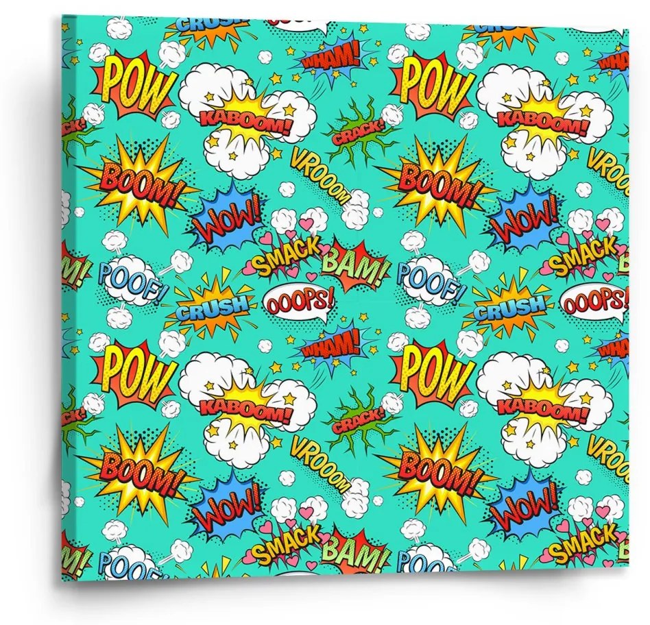 Sablio Obraz Komiks - 110x50 cm