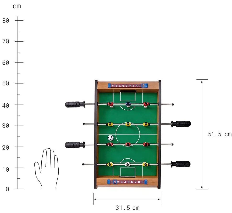 GOOOALIAT Stolový futbal