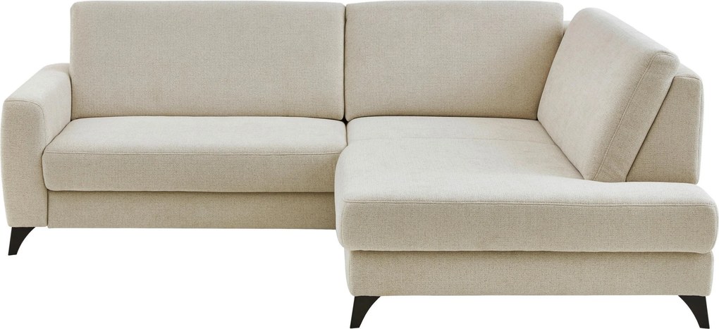 XXXLutz ROHOVÁ SEDAČKA, textil, béžová Valnatura - Sedačky - 000245015301