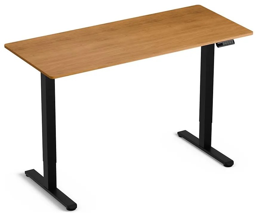 Písací stôl Lv1715 Control Lite 140 Čierna/Drevo