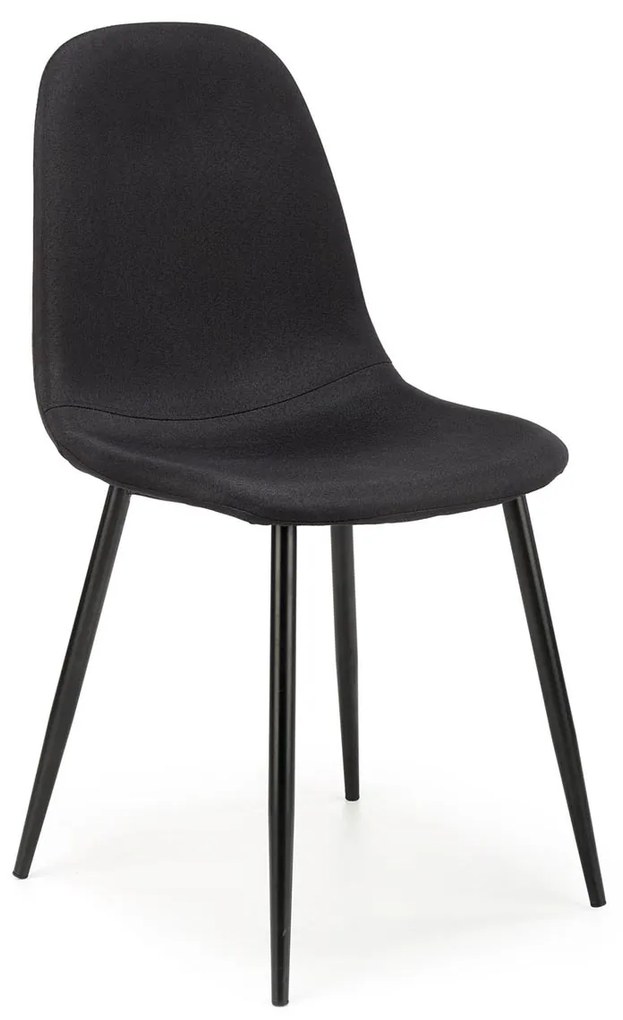 Jedálenská stolička K449 - čierna