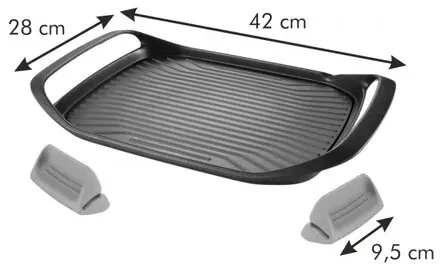Tescoma Panvica grilovacia SmartCLICK 42 x 28 cm