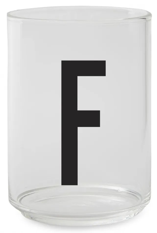 DESIGN LETTERS Pohár s písmenom Letters 350 ml Q