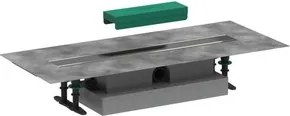 Hansgrohe uBox Universal úplná sada pre plochú inštaláciu 60 cm nerez 56016180