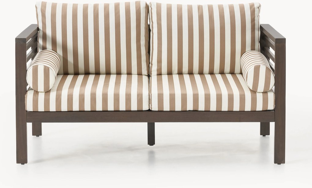 Záhradná pohovka z akáciového dreva Bo, 2-miestna