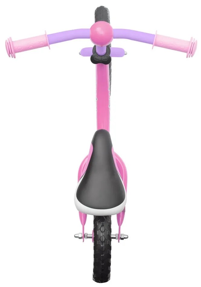 Detské odrážadlo bicykel Baby Mix TWIST ružovo-fialové