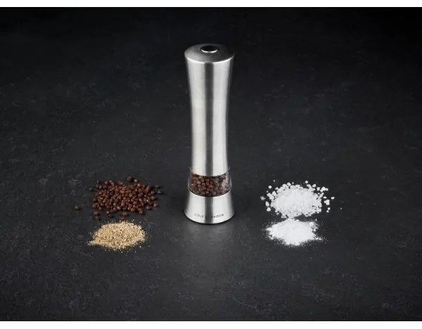 Cole&Mason - Elektrický mlynček na korenie WITNEY CLASSIC 6xAAA 20,6 cm