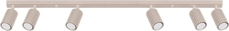 Taupe kovové bodové svietidlo 6,5x117 cm Gleam – Sollux
