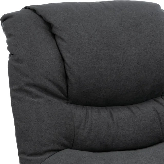 Polohovacie kreslo sivé, elektrické TV-1171 GREY2