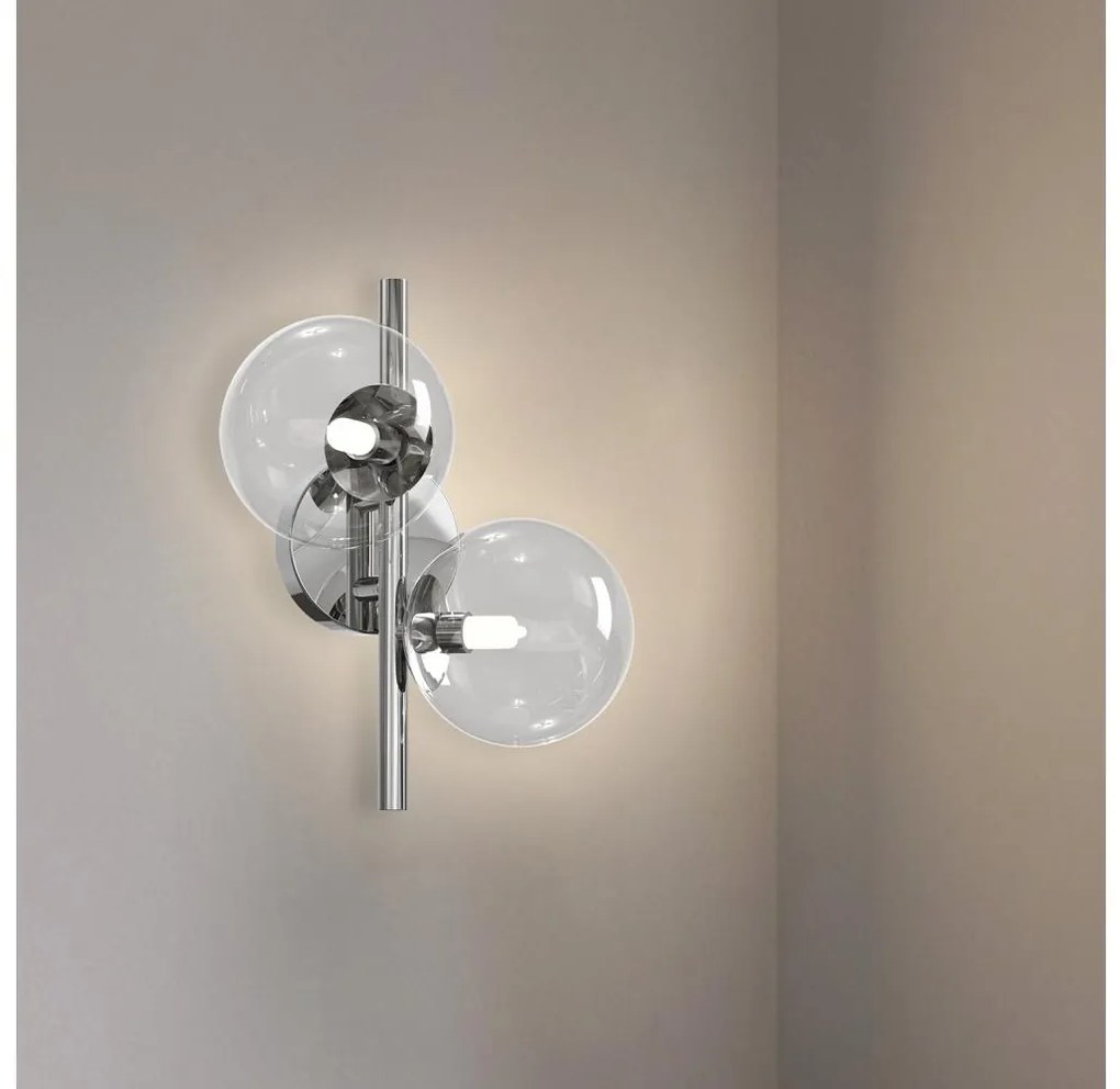 ONLI - Nástenné svietidlo KIMBERLY 2xG9/6W/230V lesklý chróm