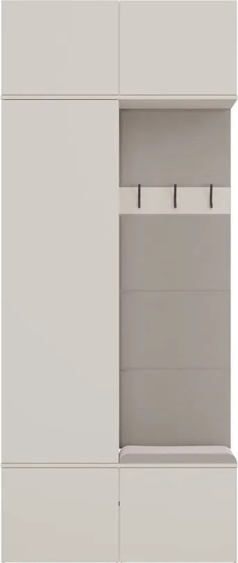 Předsíňová stěna Haga 100 cm kašmír