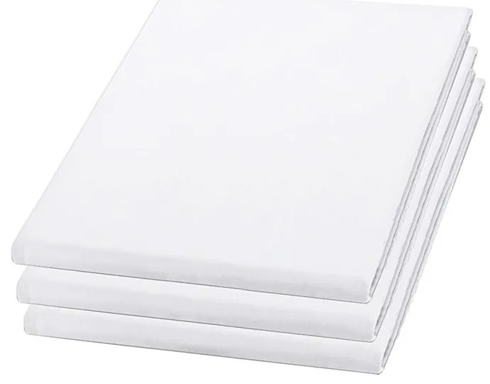 BAVLNENÉ PRESTIERADLO SMOOTH 140X280 CM BIELA