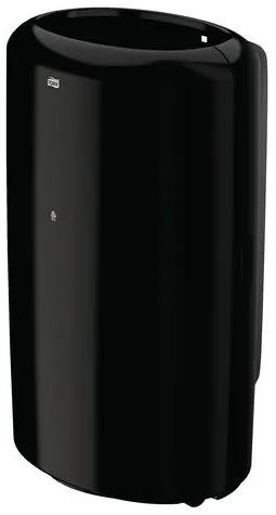 Plastový odpadkový kôš Tork Elegant, objem 50 l, čierny