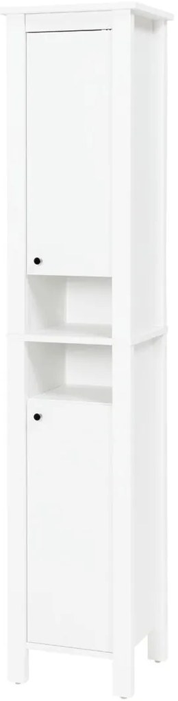 Livarno home Vysoká skrinka do kúpeľne Stockholm, biela (850000278)