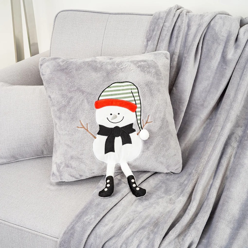 4Home Vianočná deka Frosty Snowman, 150 x 200 cm