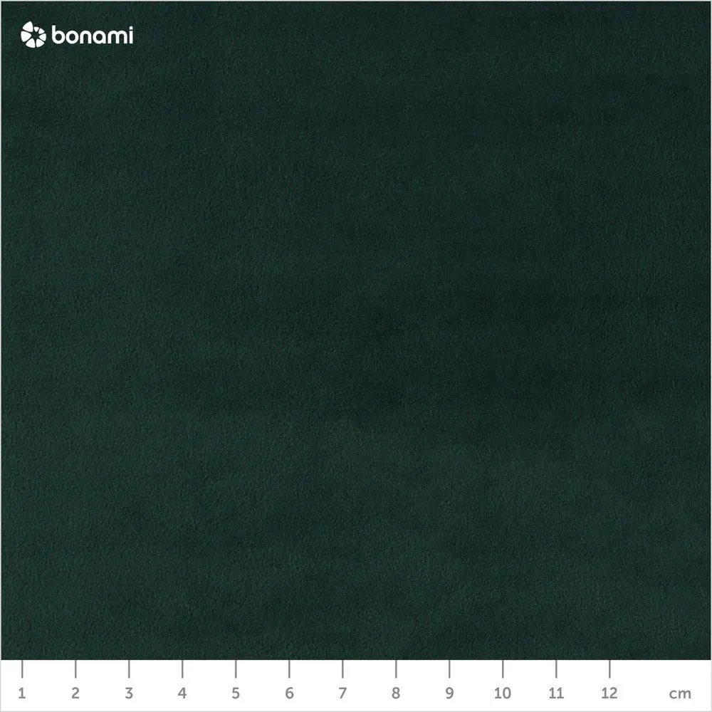 Tmavozelené čelo postele 140x120 cm Monica – Milo Casa