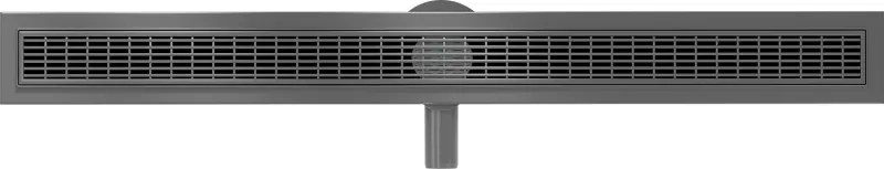 Mexen Flat 360° M33 sprchový žľab 90 cm, brúsený grafit, 1E33090-40