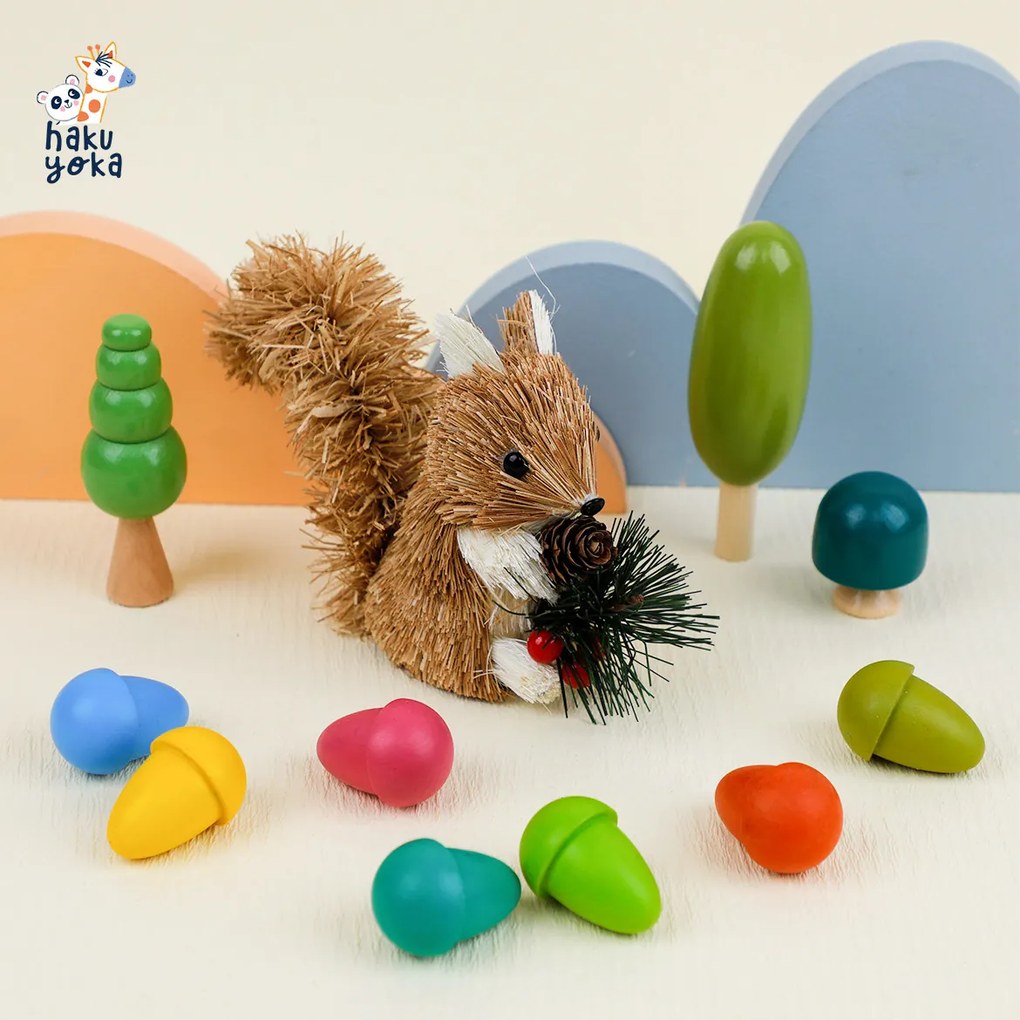 Kužeľové voskovky - studené farby, 6 ks