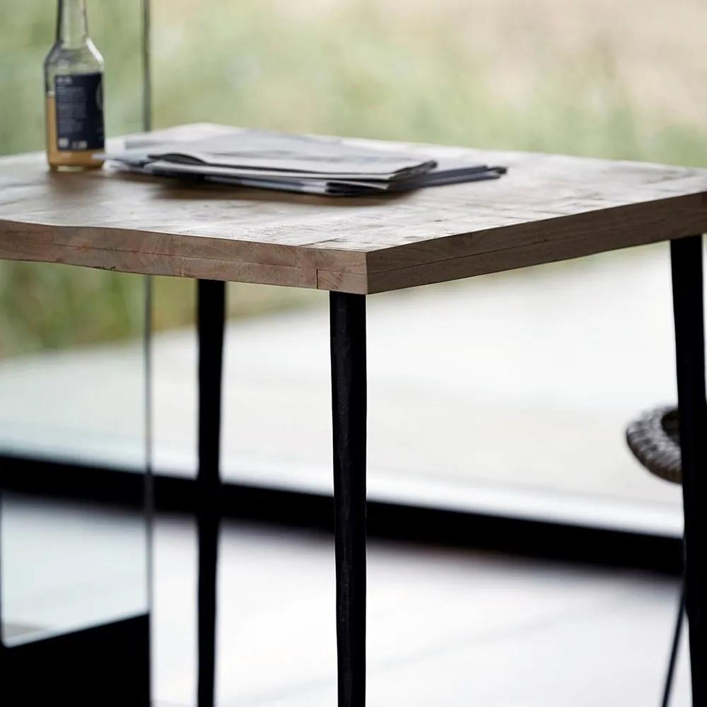 House Doctor Jedálenský stôl SLATED 70x70cm prírodný