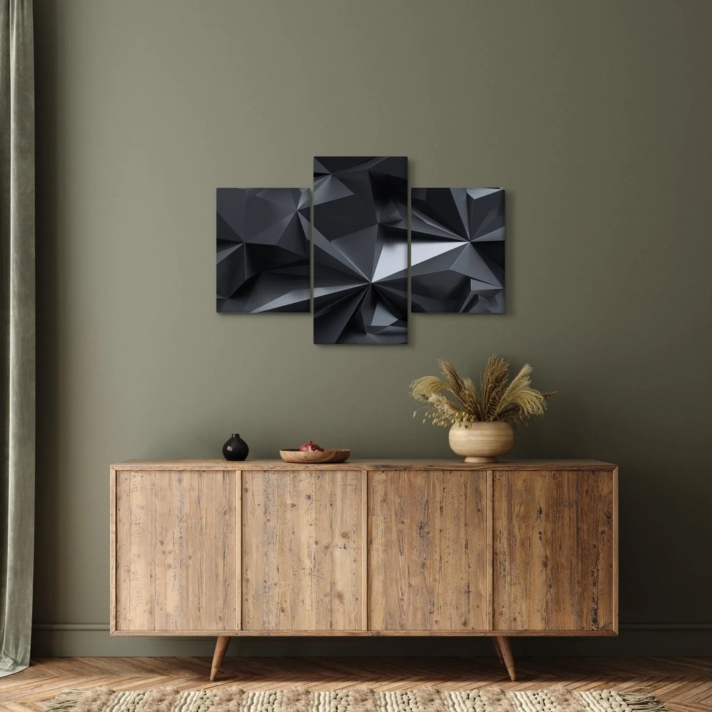 Obraz - Geometrická abstrakcia (90x60 cm)