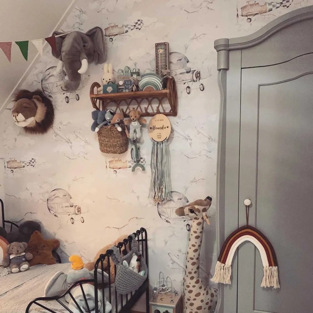 Tapeta magické lietadlá 280x100 cm