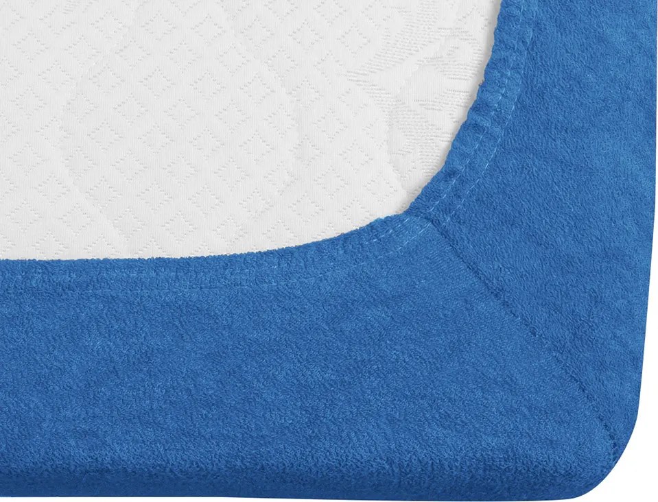 Froté plachta EXCLUSIVE tmavomodrá 200x220 cm